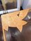 Large Carved Wood Leaves Coffee Table with Glass Top, USA, 1980s, Image 17