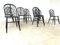 Ebonized Dining Chairs from Ercol, 1950s, Set of 8 8