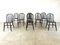 Ebonized Dining Chairs from Ercol, 1950s, Set of 8, Image 9