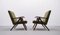 Mid-Century Model B 310 Easy Chair in Green Boucle, 1960s, Image 1