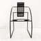 Quinta Armchairs in Metal by Mario Botta for Alias, 1985, Set of 6 1