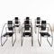 Quinta Armchairs in Metal by Mario Botta for Alias, 1985, Set of 6, Image 18