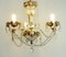 Vintage Bohemia Crystal Chandelier, 1980s 12