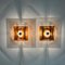 Acrylic Glass Wall Lights from Herda, 1970, Set of 2 3