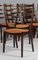 Dining Chairs in Rosewood from Korup Stolefabrik, Denmark, 1960s, Set of 8, Image 4