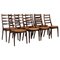 Dining Chairs in Rosewood from Korup Stolefabrik, Denmark, 1960s, Set of 8, Image 1