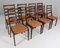 Dining Chairs in Rosewood from Korup Stolefabrik, Denmark, 1960s, Set of 8 2