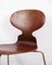 Sedia nr. 3100 Myren in teak di Arne Jacobsen per Fritz Hansen, anni '50, Immagine 2