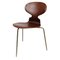 Stuhl Modell 3100 Myren aus Teak von Arne Jacobsen für Fritz Hansen, 1950er 1