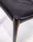 Model 78A Stool in Rosewood and Black Leather from Niels O. Møller, 1950s 5