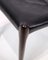Model 78A Stool in Rosewood and Black Leather from Niels O. Møller, 1950s, Image 5