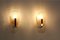 Brass and Murano Glass Sconces, Italy, Set of 2 4