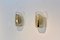 Brass and Murano Glass Sconces, Italy, Set of 2, Image 11