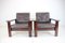 Scandinavian Leather Armchairs, 1960s, Set of 2 4