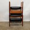 Teak and Black Vinyl Dining Chairs attributed to McIntosh, 1960s, Set of 6, Image 10