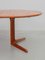 Vintage Extendable Oval Dining Table in Teak, 1977 12