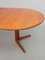 Vintage Extendable Oval Dining Table in Teak, 1977 10