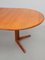 Vintage Extendable Oval Dining Table in Teak, 1977, Image 10