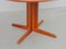 Vintage Extendable Oval Dining Table in Teak, 1977, Image 13