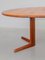 Vintage Extendable Oval Dining Table in Teak, 1977 11