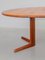 Vintage Extendable Oval Dining Table in Teak, 1977, Image 11