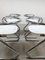 Swedish Chrome Dining Chairs by Borge Lindau for Bo Lindekrantz, 1970s, Set of 4 6