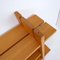 Mid-Century Blond Elm Shelf by Roland Haeusler for Maison Regain 3