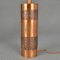 Copper Cylinder Table Lamps, 1970s, Set of 2 6