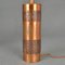 Copper Cylinder Table Lamps, 1970s, Set of 2, Image 6