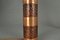 Lámparas de mesa cilíndricas de cobre, años 70. Juego de 2, Imagen 5