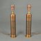 Small Copper Cylinder Table Lamps, 1970s, Set of 2 10