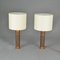 Small Copper Cylinder Table Lamps, 1970s, Set of 2 8