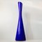 Tall Blue Glass Vase by Gunnar Ander for Elme Glasbruk, 1960s 1