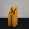 Vaso in terracotta smaltata gialla a forma di quadrifoglio di Pierre Cardin, Immagine 8
