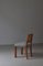 Scandinavian Modern Dining Chairs in Oak and Cane in the Style of Kaare Klint, 1940s, Set of 4 11