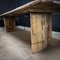 Mesa de comedor rural de madera Wabi Sabi, Imagen 7
