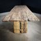 Wabi Sabi Rural Wooden Dining Table 2