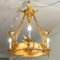 Chandelier in Gilt Bronze and Alabaster, 19th Century, Image 2