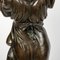 A. Carbier, Große Figurative Skulptur, 19. Jh., Bronze 6