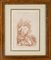 Jean Robert Ango, Figurative Scene, 1700s, Sanguine on Paper, Framed, Image 1