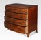 Regency Mahogany Bow Front Chest of Drawers 5