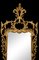 Espejo estilo Chippendale grande de madera dorada, década de 1890, Imagen 4