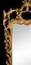 Espejo estilo Chippendale grande de madera dorada, década de 1890, Imagen 3