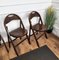 Mid-Century B 751 Folding Chairs in Wood from Thonet, 1960s, Set of 4 4