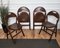 Mid-Century B 751 Folding Chairs in Wood from Thonet, 1960s, Set of 4, Image 7