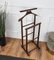 Mid-Century Italian Wood Valet Stand Dressboy, 1970s 3