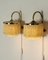 Fringe Wall Lights by Hans-Agne Jakobsson, 1960s, Set of 2 3