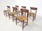 Mid-Century Model 316 Chairs attributed to Peter Hvidt & Orla Mølgaard Nielsen, 1950s, Set of 6 3