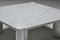 Tavolino Jubo in marmo di Carrara attribuito a Gae Aulenti per Knoll, Italia, 1965, Immagine 7