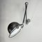 Stripped and Polished 2-Arm Wall Light by Jean-Louis Domecq for Jielde, 1950s 2